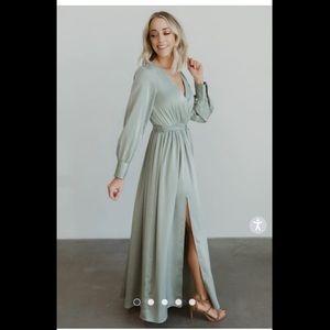 JENNA SAGE MAXI DRESS Baltic Born